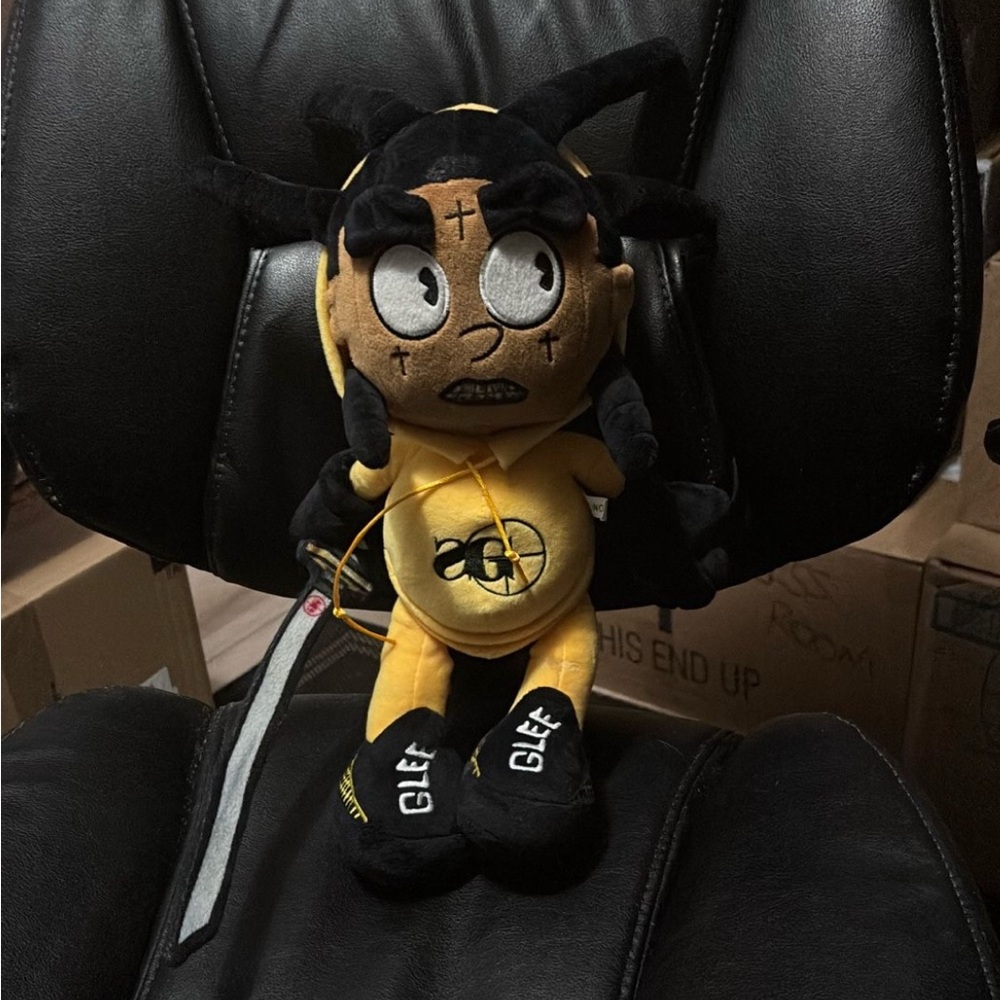 Kodak Black (SUPER RARE LIMITED EDITION) Yellow and Black Plush Toy